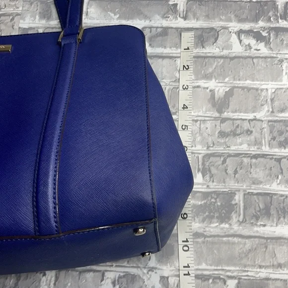Kate Spade Newbury Lane Blue Bag purse tote - Picture 7 of 11